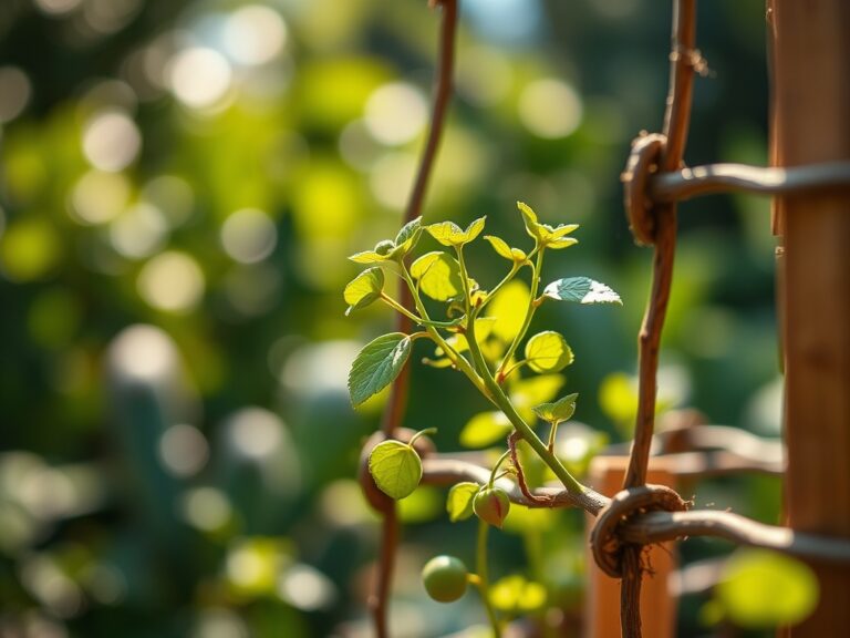 How to prepare a DIY plant trellis