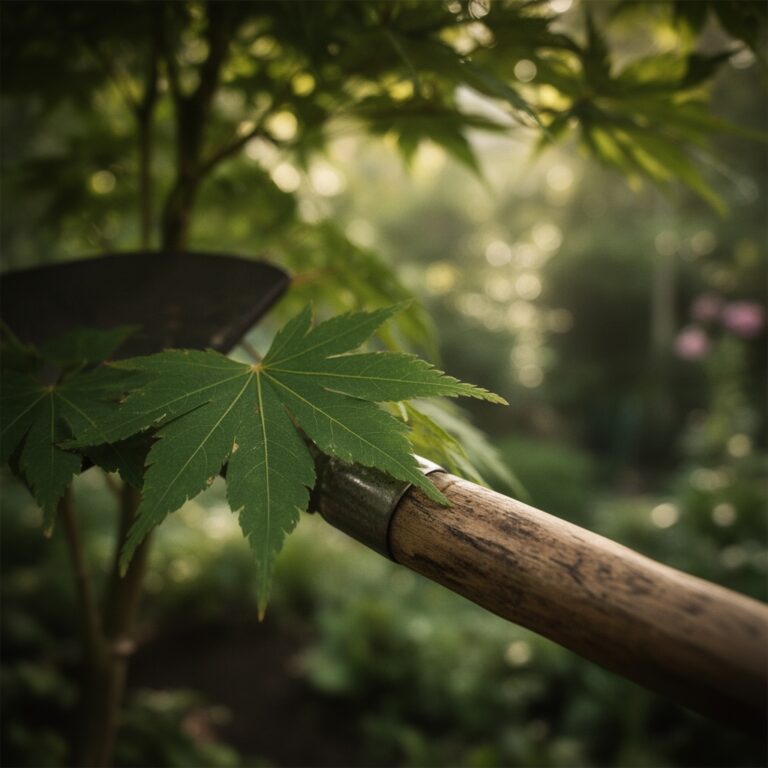 How to prepare a garden for a Japanese maple