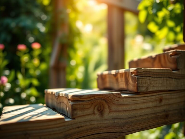 Steps for installing a garden arbor